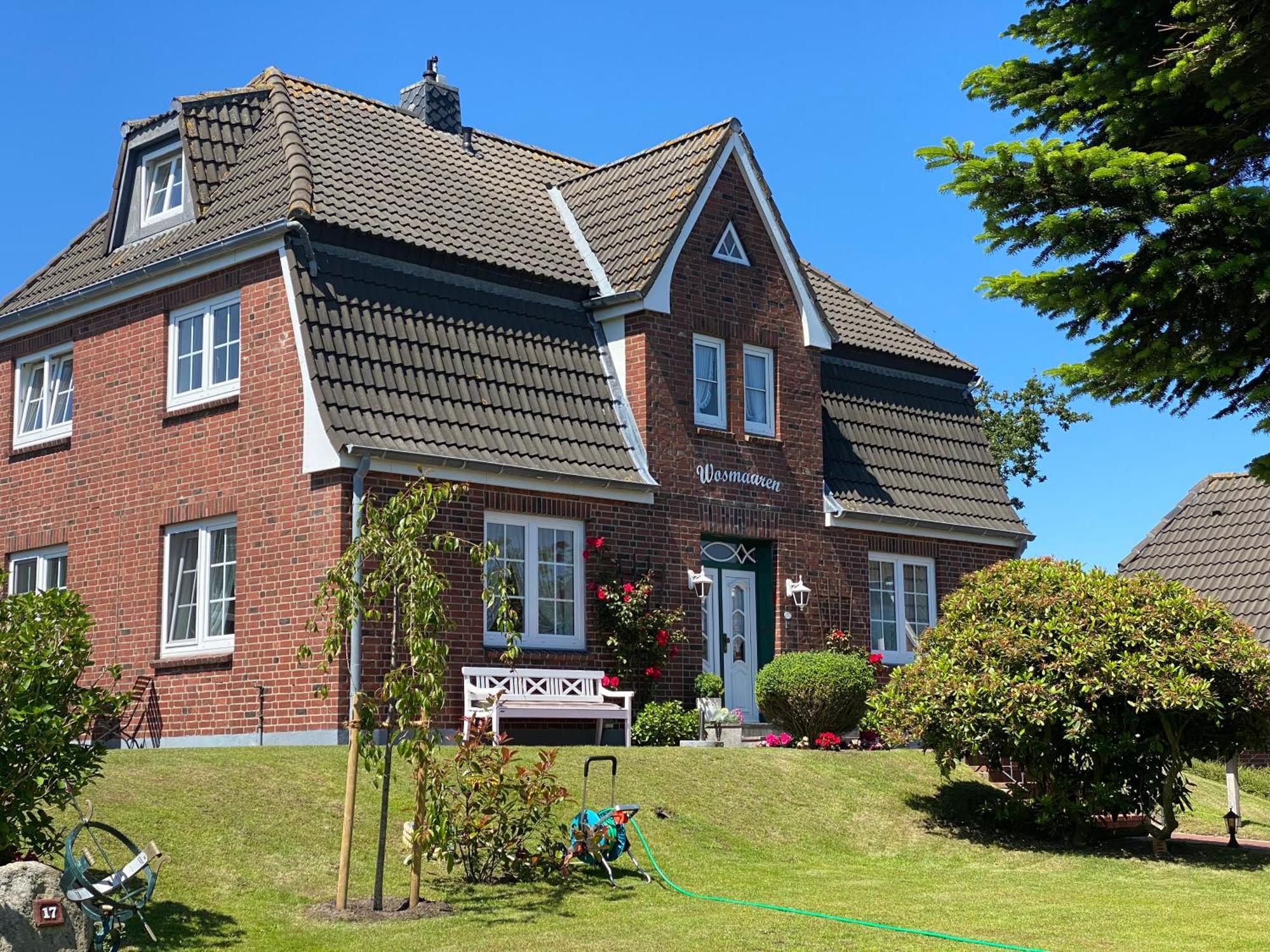 Pension Wosmaaren Norddorf auf Amrum Exterior foto